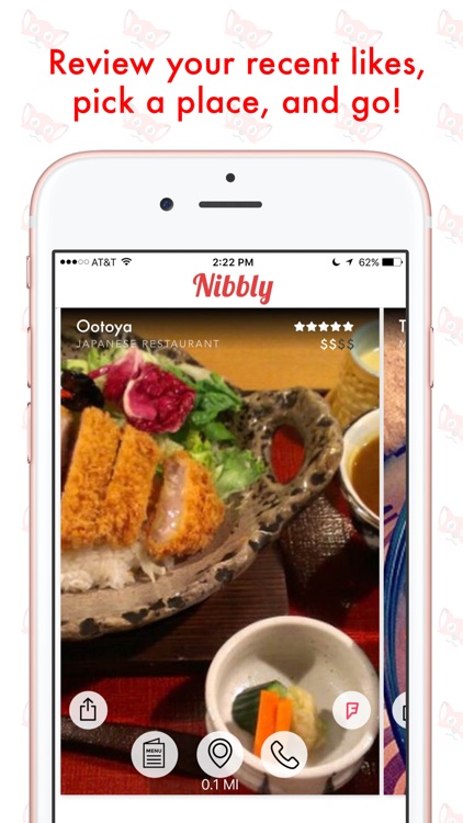 Nibbly: Discover Restaurants Near Me