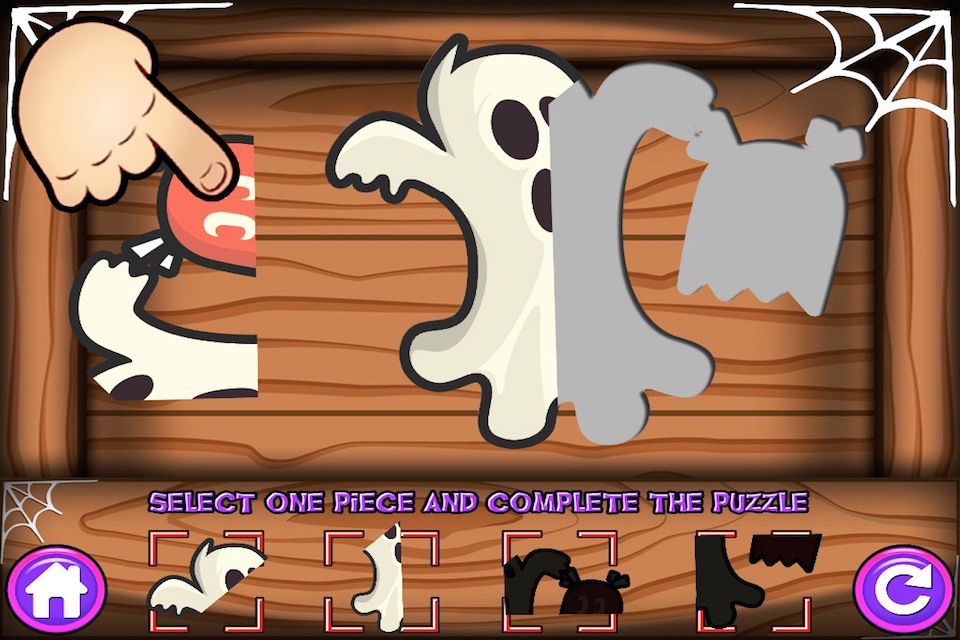 Halloween Puzzles For Kids Free screenshot 4