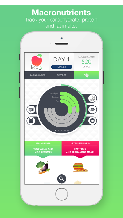 How to cancel & delete Kcalo: Calorie Counter Kcal & Nutrition Tracker from iphone & ipad 3