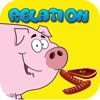 Animals relations : learning education games for child development fun and free