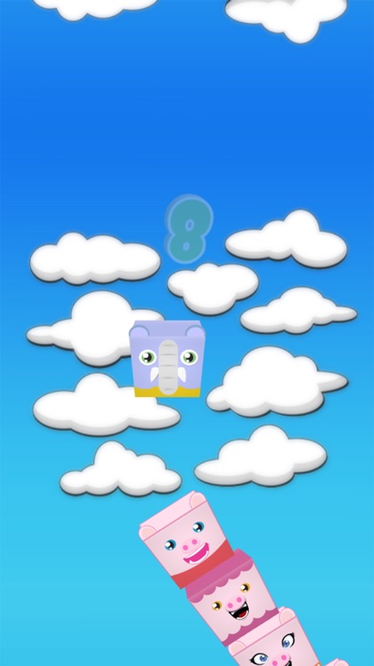 Block Tower Building Pig and Friends Game