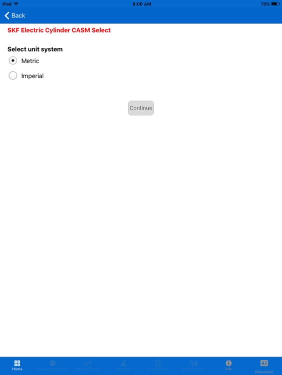 SKF E-Cylinder CASM Calculator