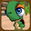 Turtle Desert Runner - Cartoon Animals Game for Children