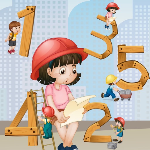 Construction, Car-s & Number-s: Education-al Math and Counting Game-s For Kid-s: Learn-ing Colour-s Icon