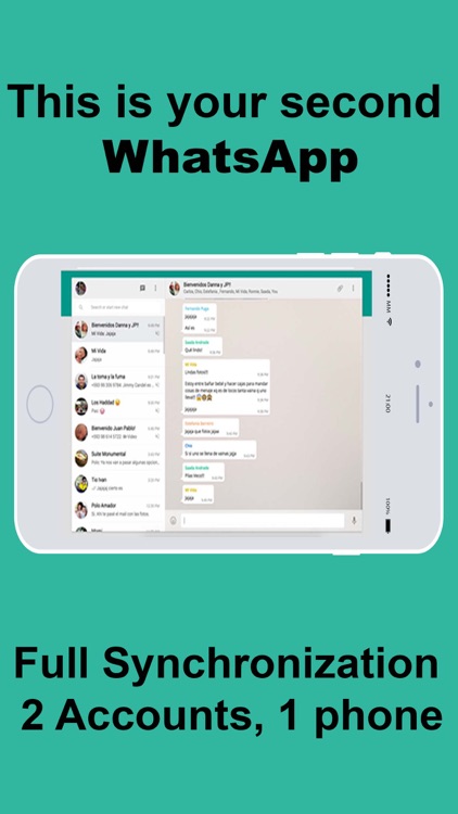 WhatsChat - Multiple Accounts For WA Messanger