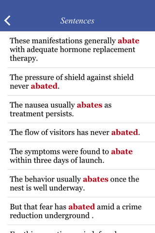 ACT word list - quiz, flashcard and match game screenshot 3