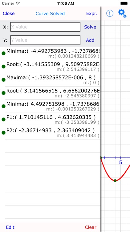 Curve Plot Graph Calc Lite screenshot-2