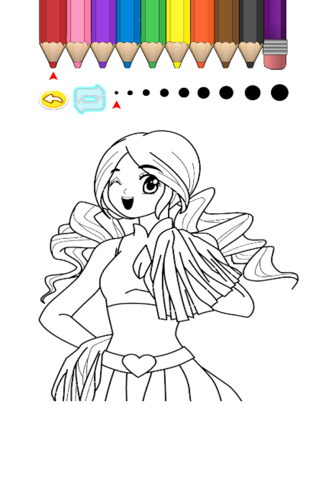 Kids Coloring Book - Princess Ehime screenshot 3