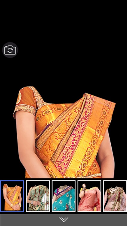 Bollywood Stylish Saree -Latest and new photo montage with own photo or camera