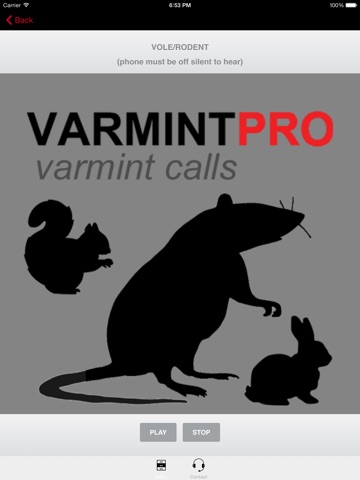 Varmint Calls for Predator Hunting Bluetooth-Ad Free screenshot 2