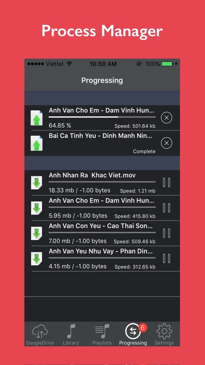 Music Cloud - Mp3 Music Player & Streamer Offline and Playlist Music/Video Saver for Cloud Platforms screenshot-3