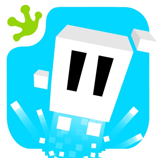 Clumsy PixelMan - 8 Bit Retro Runner Game iOS App