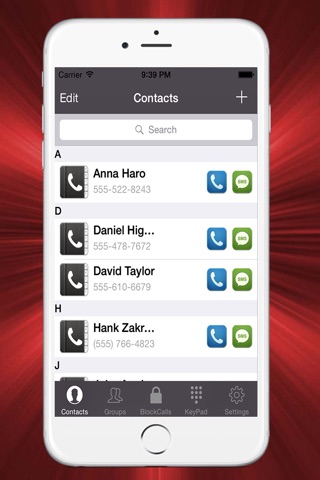 iBlacklist - Contacts pro. screenshot 2