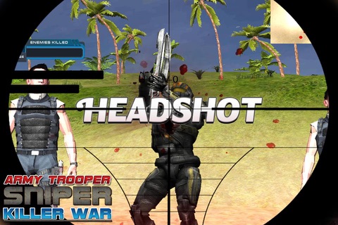 Army Trooper Sniper Killer War - Sniper Assassin First Person Shooter Game screenshot 4