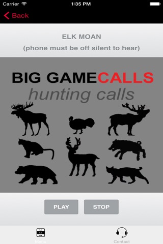 Big Game Hunting Calls - The Ultimate Big Game Hunting Calls App - BLUETOOTH COMPATIBLE screenshot 3