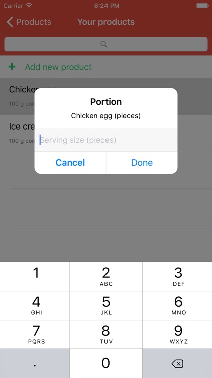 FoodDiary - Сalorie calculator