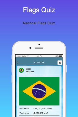 Flags Quiz - World flags guess game screenshot 2