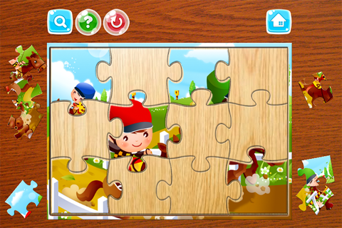 Sport and Dancing Jigsaw Puzzle Game for Kids and Toddler - Preschool Learning screenshot 4