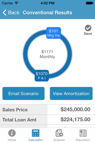 Mortgage Calculator by Robert Nunez screenshot 3