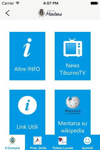Comune di Mentana (RM) screenshot 3