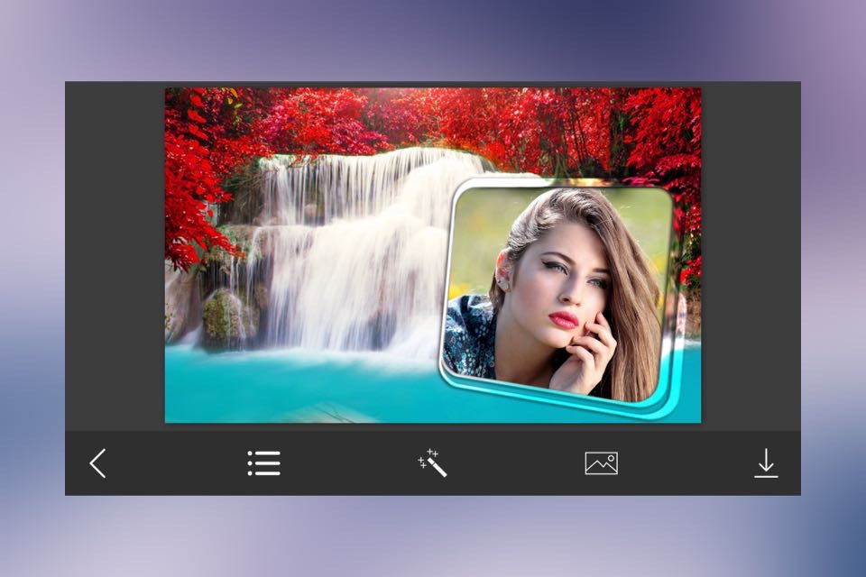 Waterfall Photo Frame - Picture Frames + Photo Effects screenshot 4