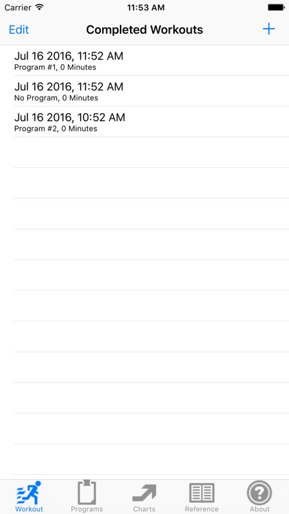 Workout Training Tracker & Fitness Log screenshot-3