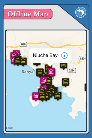 Sanya Islans Offline Map Travel Guide screenshot 2