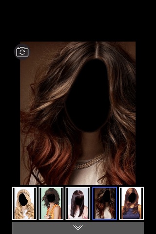 Long Haire Styles - Photo montage with own photo or camera screenshot 4