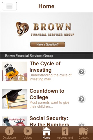 Brown Financial Services Group screenshot 2