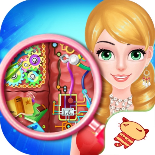 Celebrity Girl Brain Cure - Clinic Story/Beauty Health Tracker Icon