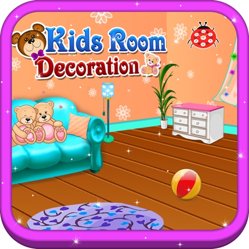 Kids Room Decoration - Game for girls, toddler and kids Icon