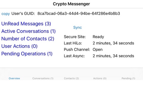 CryptoMessenger by bbApplied screenshot 3