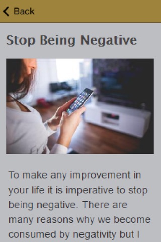 How To Stop Being Negative screenshot 2