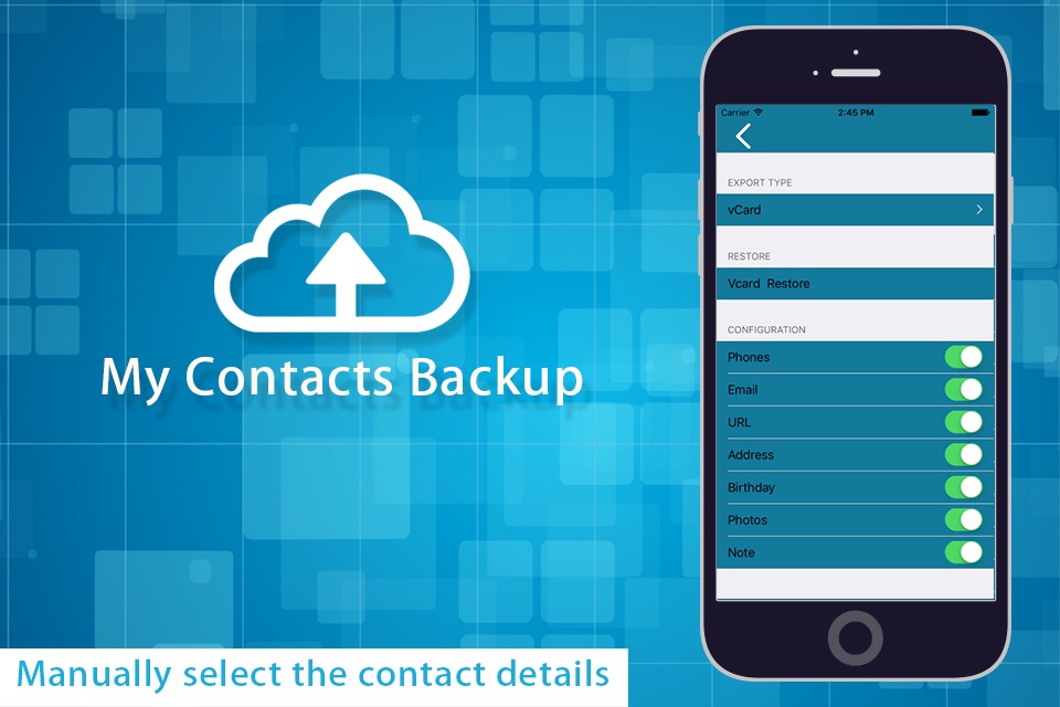 My Contacts Manager-Backup and Manage your Contacts screenshot 4