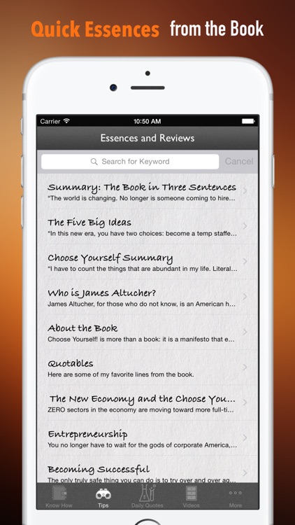 Choose Yourself: Practical Guide Cards with Key Insights and Daily Inspiration
