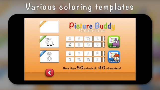 Picture Buddy - A simple drawing and coloring app for kids(圖2)-速報App