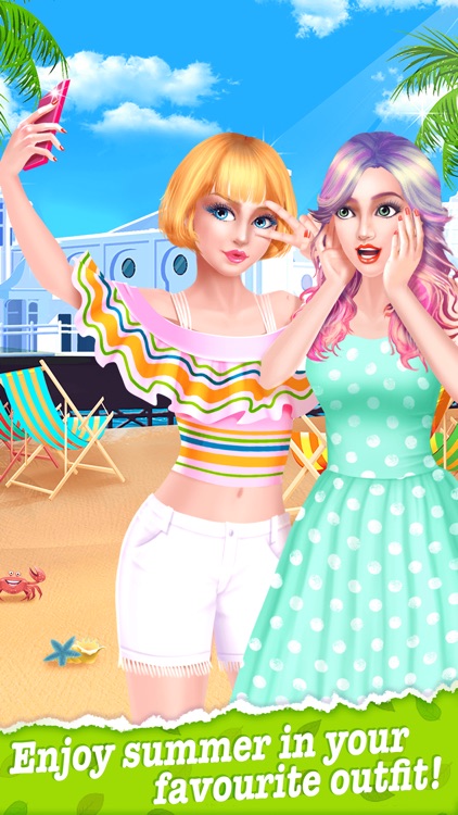 Summer Fashion Salon - Teen Beauty Dress Up Guide: SPA, Hairstyles & Makeover Games