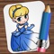 With How to Draw:Cinderella, with this application it will be much easier than you think it can be