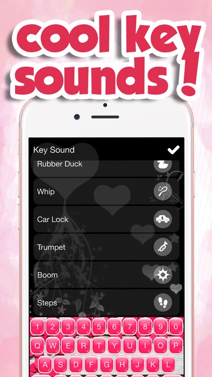 Pink Keyboard for Girls – Custom Color Keyboard Themes with Cute Glitter Backgrounds and Font screenshot-4