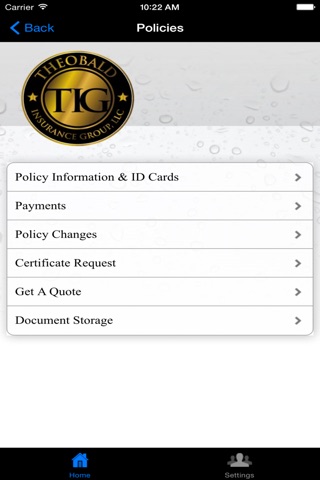 Theobald Insurance Group screenshot 3