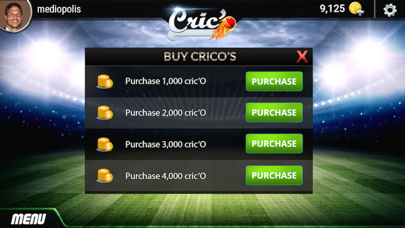 How to cancel & delete Cric'O from iphone & ipad 1