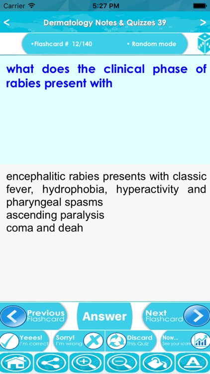 Dermatology Exam Review : 7200 Quiz & Study Notes screenshot-4