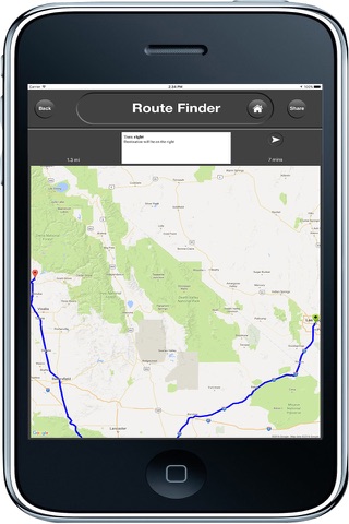 Route Finder -Turn-by-turn screenshot 3