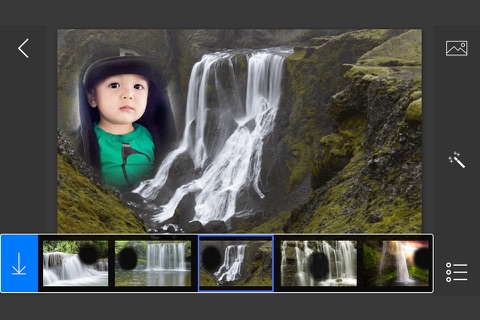 Waterfall Photo Frames - make eligant and awesome photo using new photo frames screenshot 3