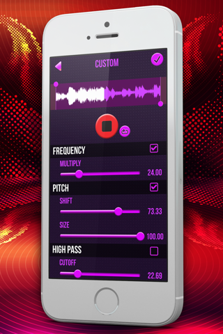 Change Your Voice - Free Sound Changer App – Edit Record.ing.s With Audio Effects screenshot 2