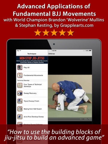 Advanced Fundamentals of Brazilian Jiu-Jitsu by Brandon Mullins and Stephan Kestingのおすすめ画像1