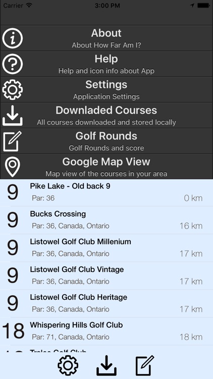 How Far Am I? - GPS Golf Rangefinder Application screenshot-3