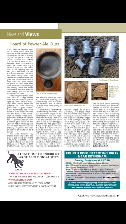 Treasure Hunting magazine