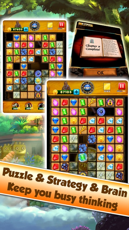 Gem Quest Hero - An ancient mania travel of jewel
