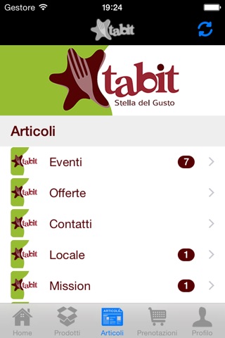 Tabit - Stella del Gusto screenshot 3